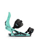NOW Select Pro Snowboard Bindings Aqua Black