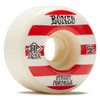 Bones STF V4 Patterns Wheels White Red 53mm/103a