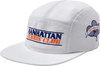 CALL ME MANHATTAN TENNIS CLUB CAMP HAT ADJ-WHITE