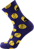 PSOCKADELIC SMILE YANG CREW SOCKS 1PR