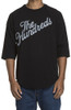 The Hundreds Slant Raglan Black