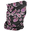 Zan Headgear Motley Tube Poly Purple Paisley One Size