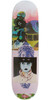 TKF Your Silent Face Skate Deck Black 8.5