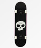Zero Skull Skateboard Complete Black White 8.0