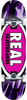 REAL OVAL CAMO SKATEBOARD COMPLETE-8.0