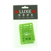 Luxe Skateboard Riser Set Green 1/4