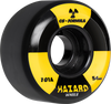 HAZARD CS RADIO ACTIVE CONICAL 54mm BLACK WHEELS SET