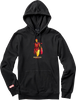 PRIMITIVE IRON MAN HOODIE LARGE  BLACK