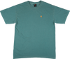 PIZZA EMOJI SS TSHIRT LARGE  PIGMENT DYED EMERALD
