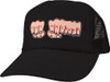 TOY MACHINE FISTS MESH HAT ADJ BLK/BLK