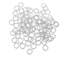 Social Speed Rings 100 pack Silver 8mm