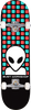 ALIEN WORKSHOP MATRIX SKATEBOARD COMPLETE 8.0 MULTI