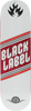 BLACK LABEL TOP SHELF KNOCKOUT SKATE DECK-8.25 BURGUNDY STAIN