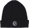 FOUNDATION STAR & MOON BEANIE BLACK