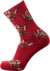 PSOCKADELIC MUSHROOM FRIENDS CREW SOCKS 1pr