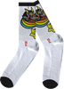 PSOCKADELIC RAINBOW STAR CREW SOCKS