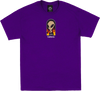 THRASHER X AWS BELIEVE SS TSHIRT XLARGE PURPLE