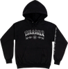 THRASHER BARBED WIRE HOODIE SWEATSHIRT XLARGE BLACK