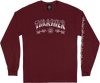 THRASHER BARBED WIRE LONGSLEEVE MEDIUM MAROON