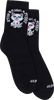 RIPNDIP STOP BEING A PUSSY MID SOCKS BLACK