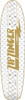 KROOKED ZIP ZINGER LUKSHUREE SKATEBOARD DECK-7.5x30.35
