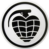 THUNDER CIRCLE GRENADE small DECAL STICKER single