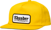 THUNDER SCRIPT PATCH HAT ADJ-GLD/BLK