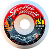 SPEEDLAB OUTLAW 60MM 97A WHT WHEELS SET