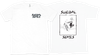 SUICIDAL SKATES POOL SKATER SS TSHIRT XXLARGE WHITE