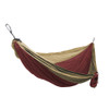 Grand Trunk Double Parachute Nylon Hammock Crimson Khaki