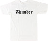 THUNDER EVIL SS TSHIRT SMALL WHT/BLK