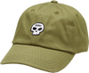 ZERO SINGLE SKULL DAD HAT ADJ-OLIVE