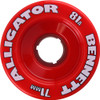 ALLIGATOR Wheels 71mm 81a RED Skateboard Wheels