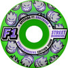 SPITFIRE WHEELS F1 STREET BURNER3 52mm NEON GREEN Skateboard Wheels
