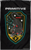 PRIMITIVE BLACK JAGUAR BANNER BLACK