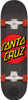SANTA CRUZ CLASSIC DOT SKATEBOARD COMPLETE-8.2 BLACK