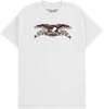 ANTI HERO BASIC EAGLE SS TSHIRT MEDIUM WHT/BROWN