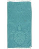 Sand Cloud Mint Swirl Turtle Towel Mint Onesize