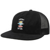 RipCurl Search Logo Cord Hat Black Snapback