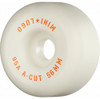 Mini Logo Hybrid A-Cut Skate Wheels Set White 56mm95a