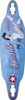 DEVILLE LUCKY LADY II DT LONGBOARD SKATEBOARD DECK-9.25x37.5/31.1wb