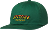 SPITFIRE HELL HOUNDS SCRIPT STRAPBACK HAT ADJ-DK.GREEN