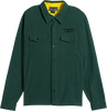 ANTI HERO BASIC EAGLE LS FLANNEL MEDIUM DK.GREEN BLK