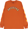 SPITFIRE OLD E BIGHEAD FILL SLEEVE LONGSLEEVE SMALL ORG GOLD RED
