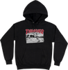 THRASHER JAKE DISH HOODIE SWEATSHIRT MEDIUMEDIUM BLACK