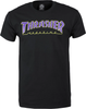 Thrasher Outlined SS Tshirt Black Purple