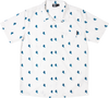 SANTA CRUZ SCREAMING HAND PARTY BUTTON-UP SS SMALL WHITE