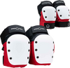 PROTEC STREET COMBO 2/PK LARGE  RED/WHT/BLK