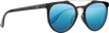 NECTAR SUNGLASSES CHELSEA GLOSS BLK/BLU MIRROR