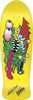 SANTA CRUZ SLASHER Skateboard Deck-10x31 YELLOW reissue